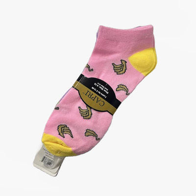 WHOLESALE WOMEN GOLDSTAR LOWCUT FASION SOCKS BANANA LOGO (2058A) ASSORTED - 2081-4