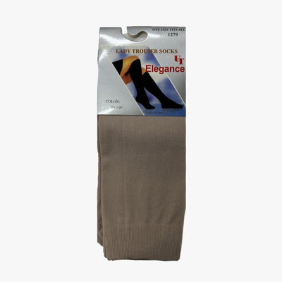 WOMEN KNEE-HIGH TROUSER SOCKS - 1316