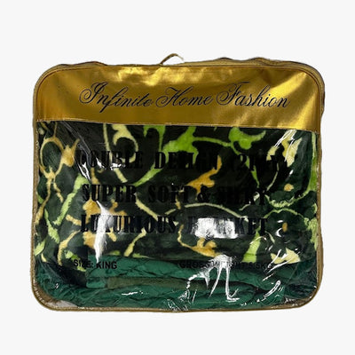 2-PLY INFINITE HOME FASHION COLLECTION KING SIZE BLANKET - 8132