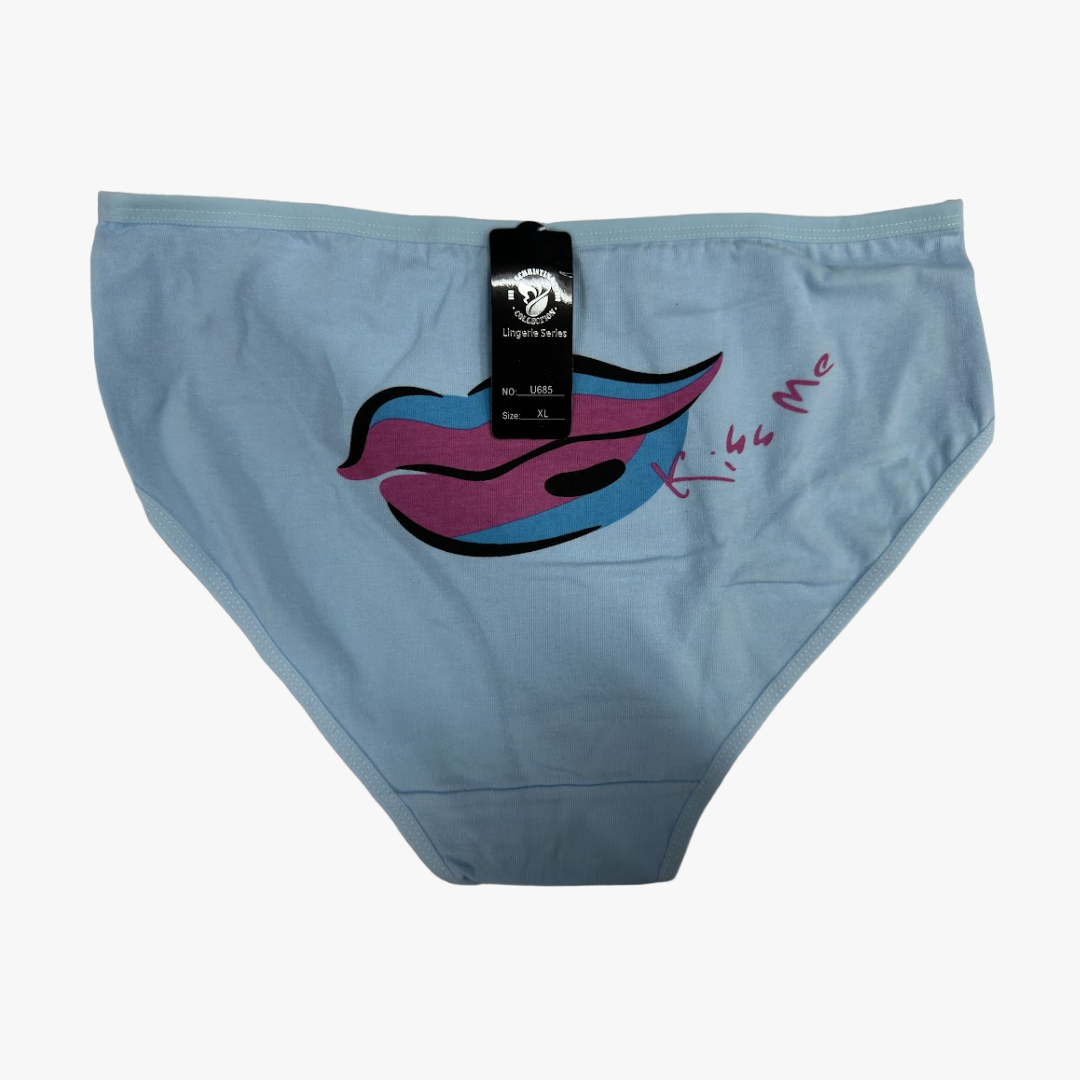 ST CHRISTINA KISS ME WHOLESALE LADIES UNDERWEAR ASSORTED COLORS SIZES SMALL TO XL (U685)