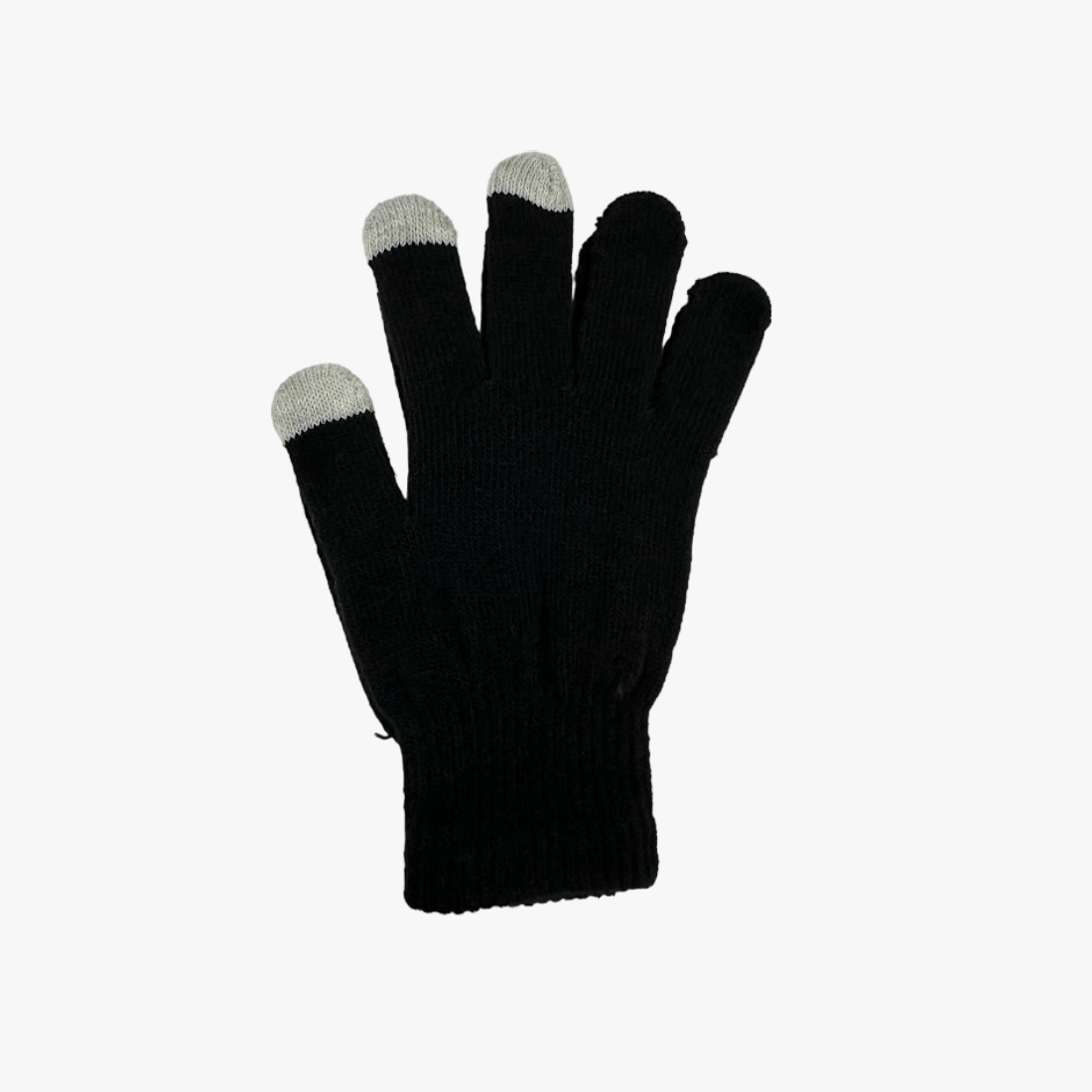 UT WHOLESALE MAGIC TOUCH GLOVES 3-FINGERS BLACK (11240) - 6854