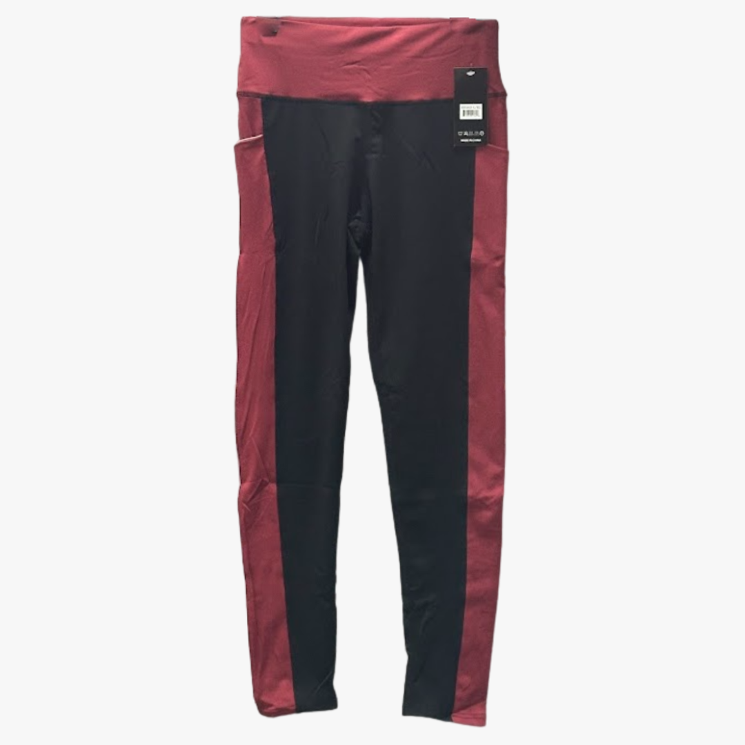 Z-FASHION HIGH WASTER SPORT LEGGING WITH SIDE PHONE POCKETS ASSORTED COLORS SMALL/MEDIUM AND LARGE/XLARGE (HF-1013)