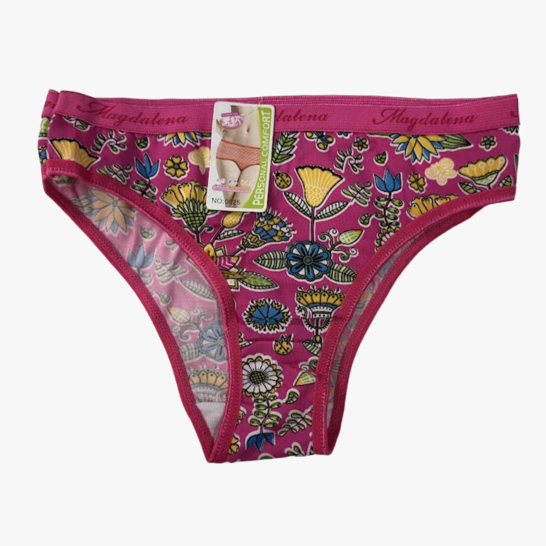 PERSONAL COMFORT WHOLESALE LADIES PANTIES ASSORTED COLORS (0025)