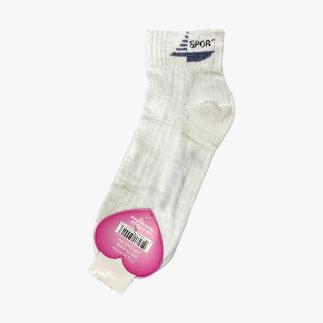 WHOLESALE 12 PACK LOW CUT FOR U LADIES SOCKS 9-11 (SPORT) - 2075