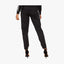 LADIES STRIPED TRAINING SWEATPANTS FRONT LACE WITH POCKETS ONE SIZE BLACK - 3608