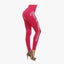 LADIES YELETE ATHELTICS LEGGING PANTS ONE SIZE (FUSHIA) - 3633