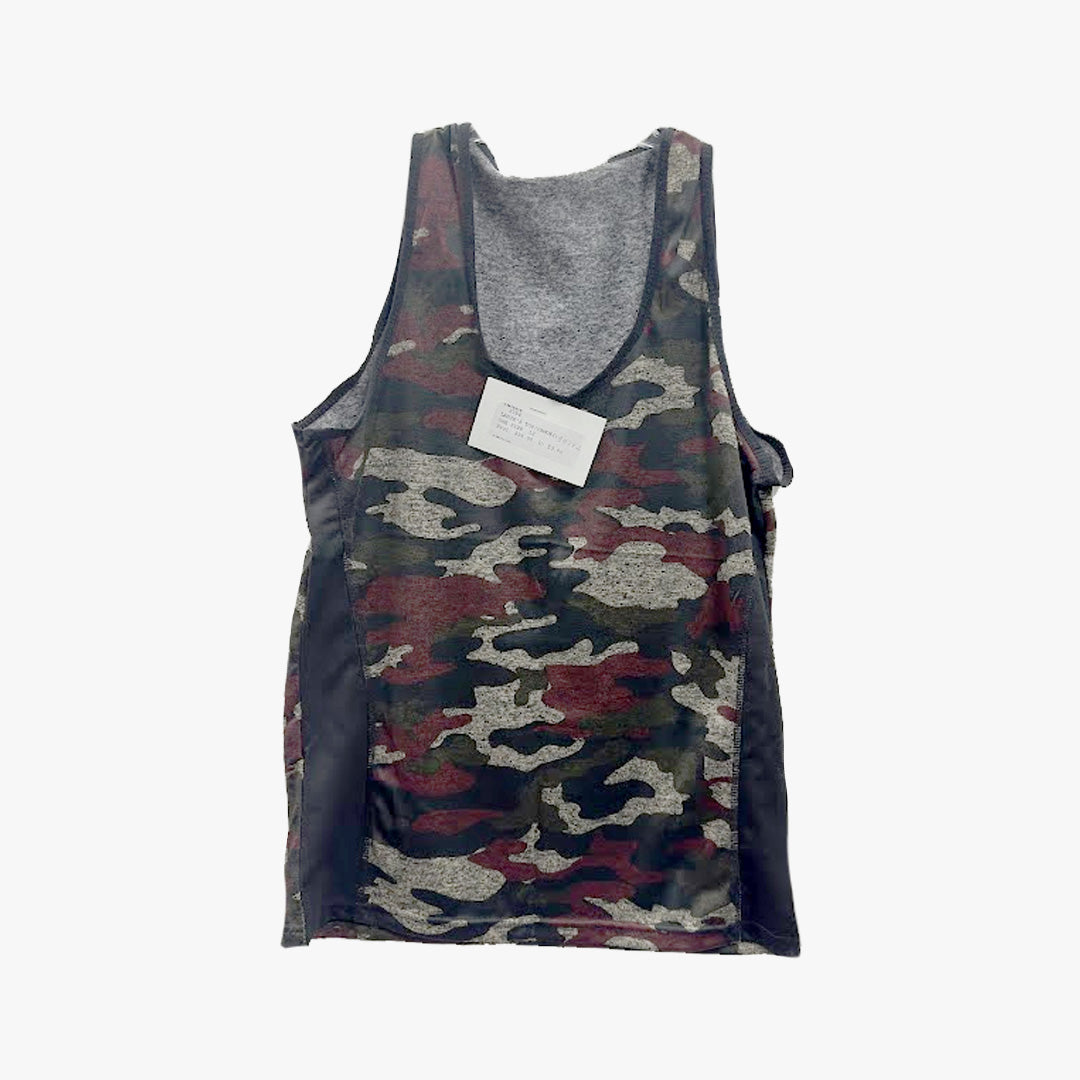 LADIES COMOUFLAGE SPORT TOP ONE SIZE (CAMO#2) - 3754