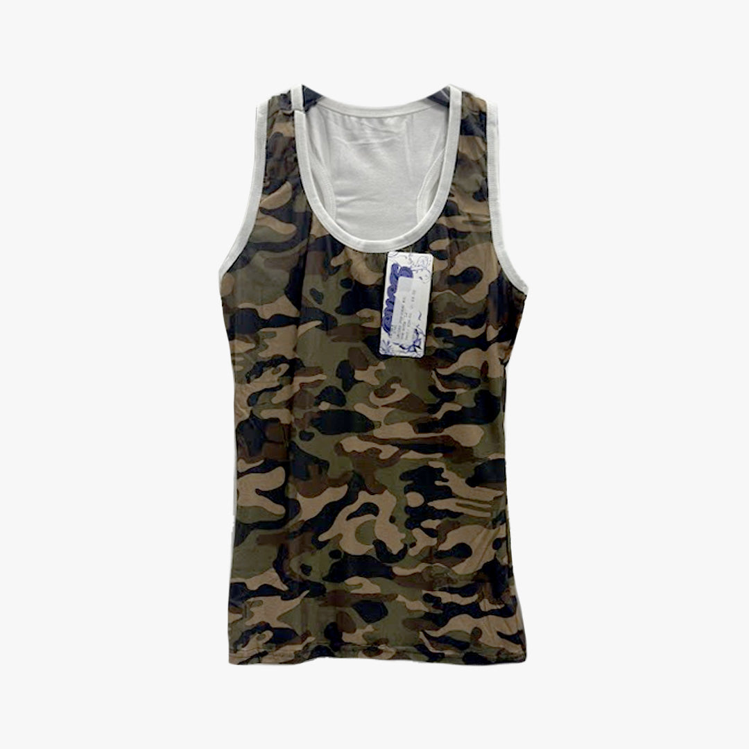 LADIES SPORTS CAMOUFLAGE TOP (CAMO #3) - 3760