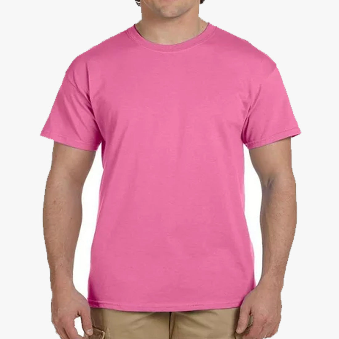 PINK UT MEN SHORT SLEEVE HIGH-QUALITY COTTON T-SHIRTS - 4301