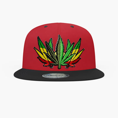 R-M SPORT COLLECTION CANNABIS JAMICA FLAT SNAPBACK CAP ASSORTED - 60250149