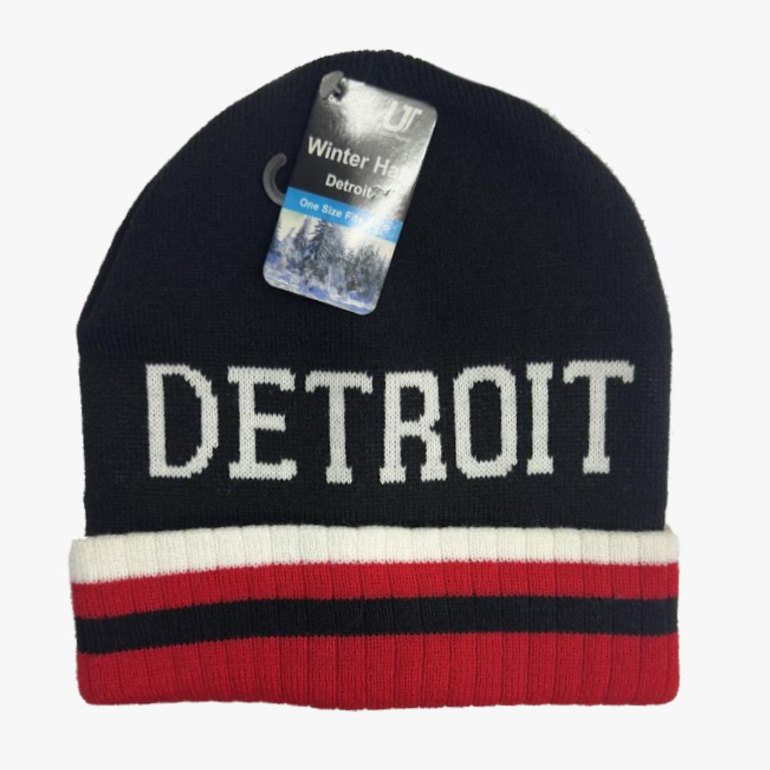 DETROIT WINTER HAT ASSORTED - 6076