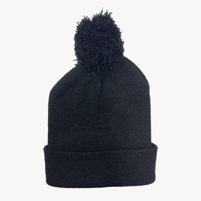 WINTER HAT POM POM SOLID ASSORTED - 6517