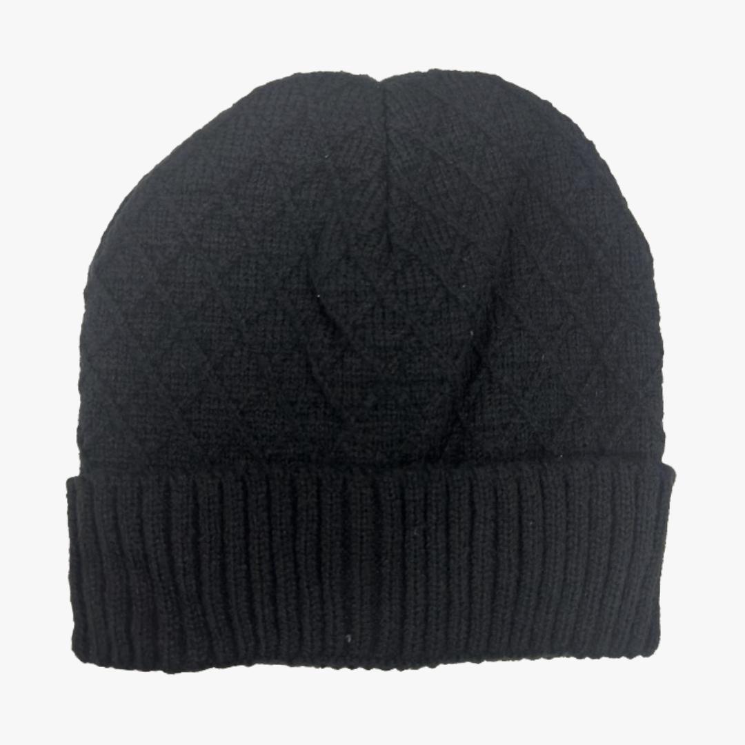 MENS WINTER HATS BLACK- 6584