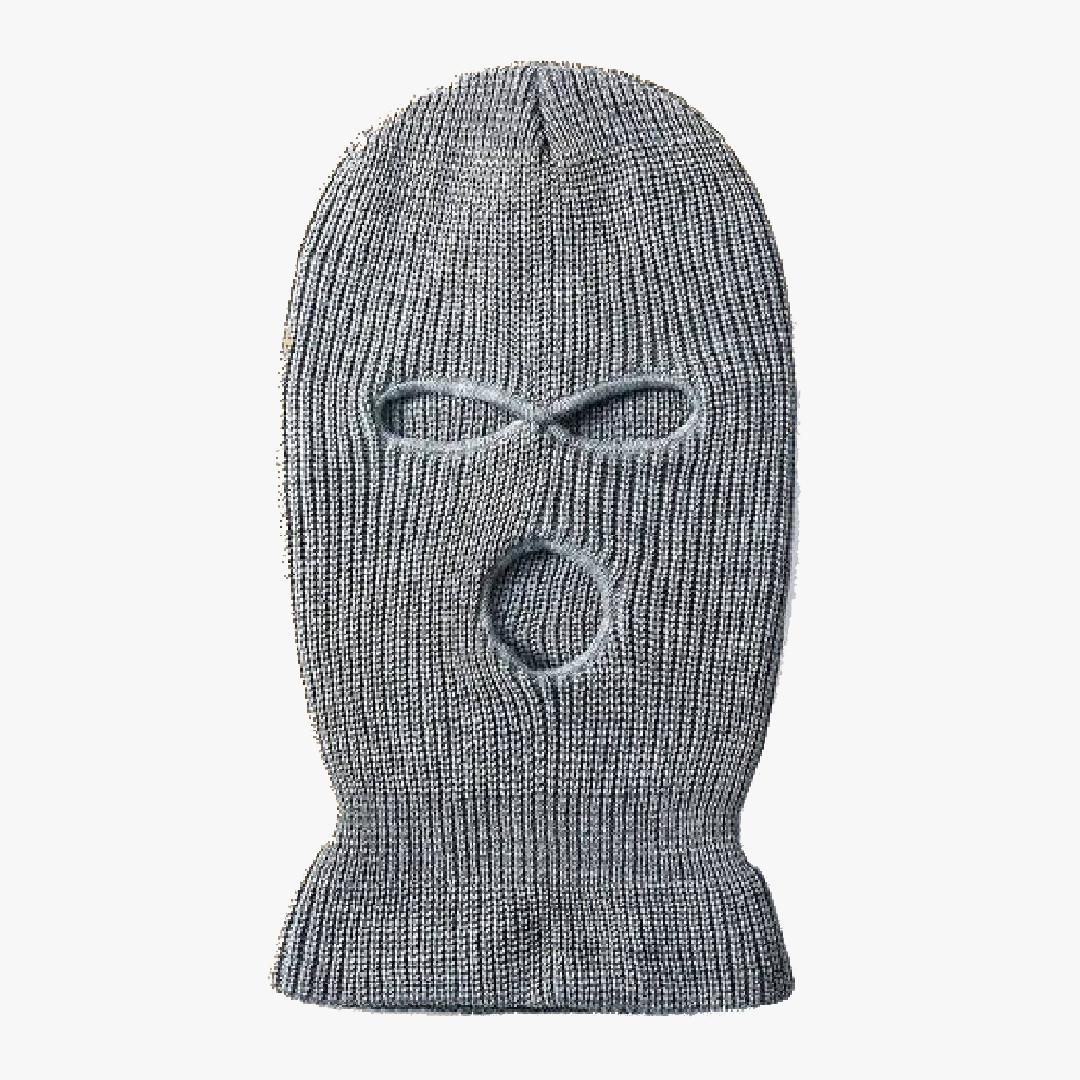 WHOLESALE KNIT BALACLAVA SKI MASK 3 HOLES ASSORTED COLORS  - 6637