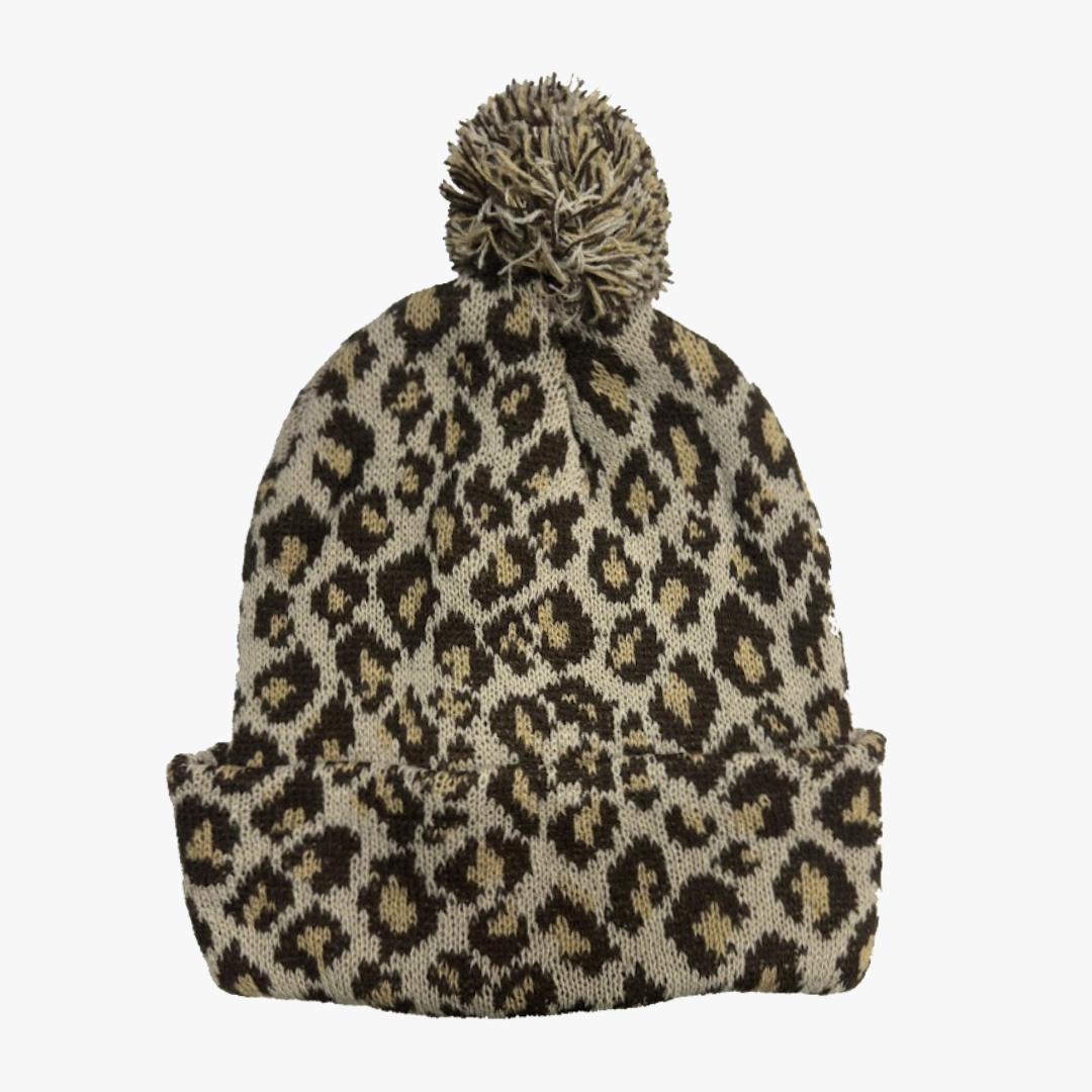 LADIES FASHION WINTER HAT ANIMAL PRINT ASSORTED (33165) - 6709