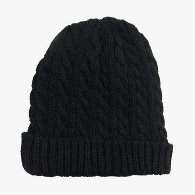 LADIES CABLE KNIT WINTER HAT ASSORTED - 6735