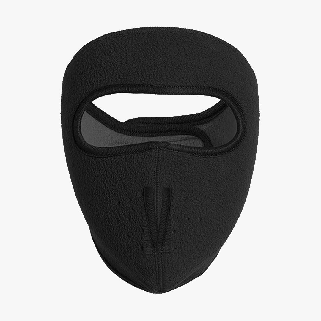 WHOLESALE FLEECE FULL FACE CYCLING WINTER MASK BLACK - 6765