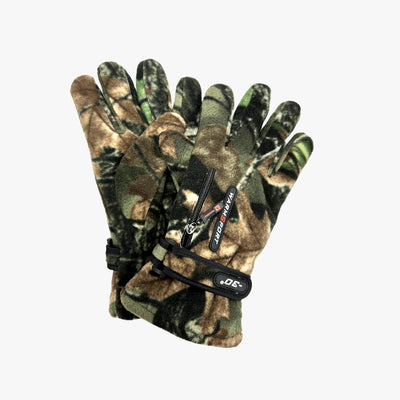 WHOLESALE MEN CAMOUFLAGE FLEECE-LINED WINTER HUNTING GLOVES (201677) - 6920