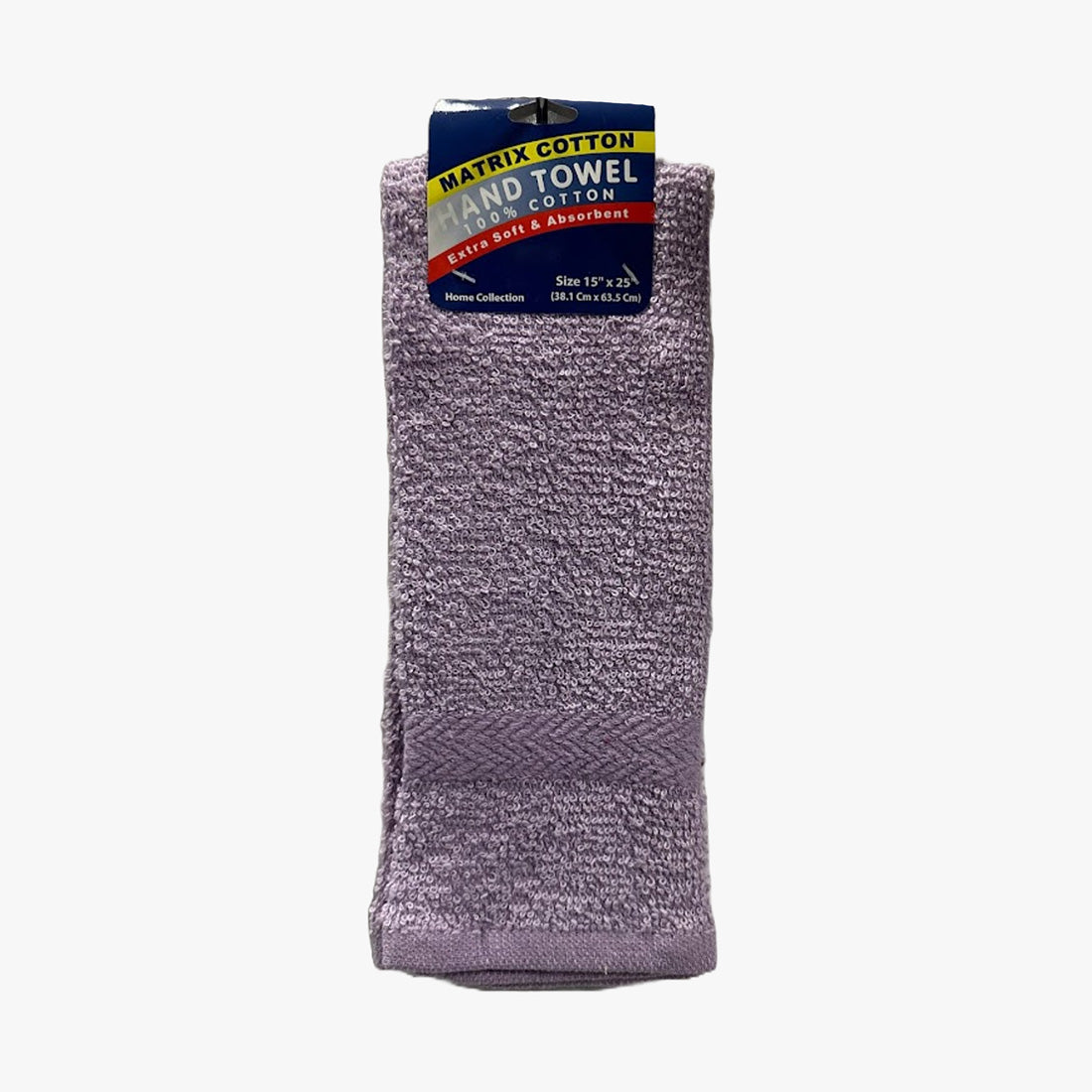 MATRIX COTTON HAND TOWEL 15x25 (TM-02) ASSORTED - 7603