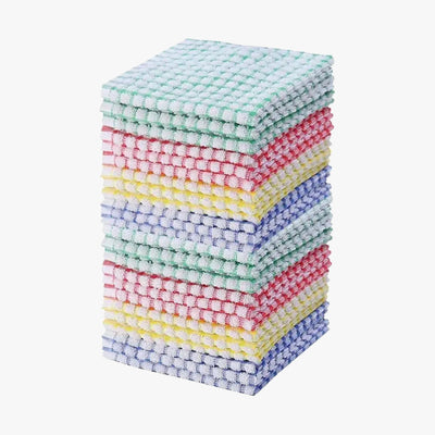 CLASSIC HOME 2-PK TERRY WHOLESALE DISH CLOTHS 12 IN X 12 IN (20016) - 7203