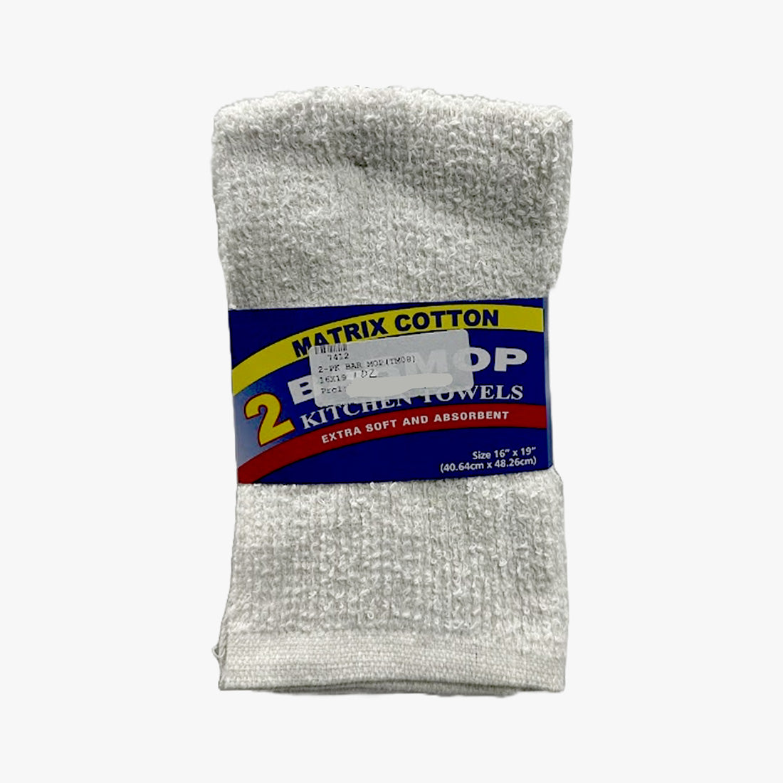 2-PK MATRIX COTTON BAR MOP 16 x 19 (TM-08) - 7412