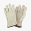 D & B FLEECE LINED LEATHER DRIVER WORK GLOVES (7217L) - 8364