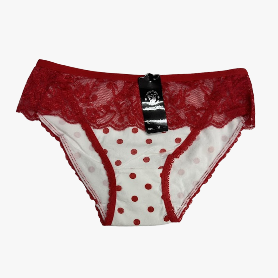 ST CHRISTINA LINGERIE SERIES CHIC POLKA DOT WHOLESALE LADIES PANTIES (U656)