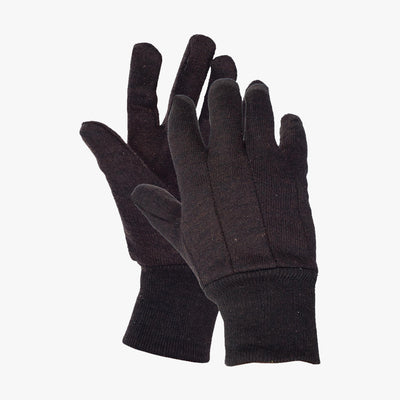 LIFT BROWN JERSEY WORK GLOVES (LOOSE) - 8376