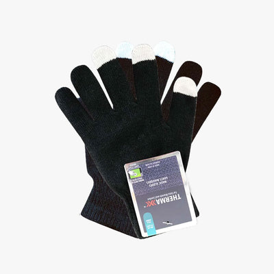 THERMAXX THERMAL WINTER THREE-FINGERS WARM TOUCH GLOVES (11241) - 6873