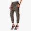 WOMEN LOOSE FIT FASHION LIGHT-WEIGHT LEOPARD PRINT JOGGERS WITH SIDE POCKETS- 3615