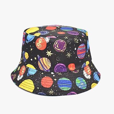 COLOFUL COTTON FISHERMAN BUCKET HATS FOR MEN AND WOMEN ASSORTED PRINTS (300-11) - 6055