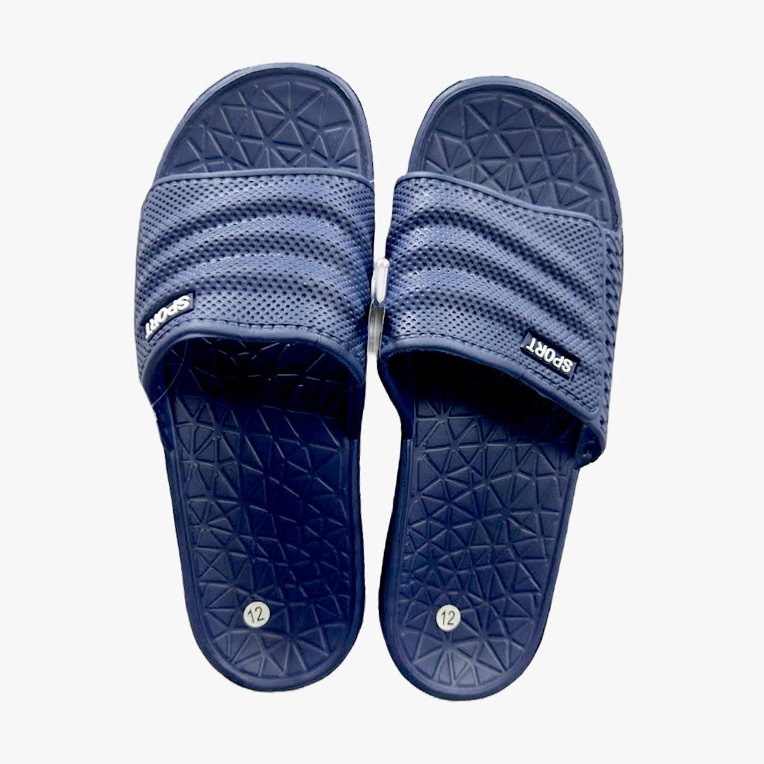 MEN BATH & BEACH SLIPPER ASSRTED COLORS & SIZES (7-12) - 9610