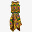 WOMEN AFRICAN TRADITIONAL PRINT TOP AND SKIRT SET ASSORTED ONE SIZE - 36657