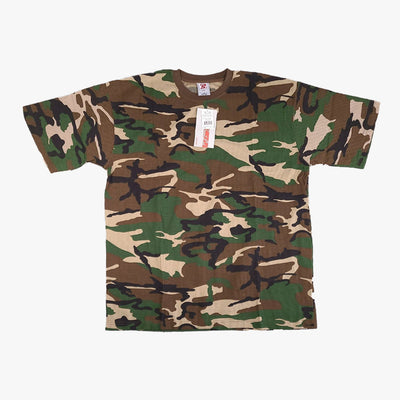 MEN SOUTH LOT CAMOUFLAGE THERMAL SHORT SLEEVE T-SHIRT - 4488